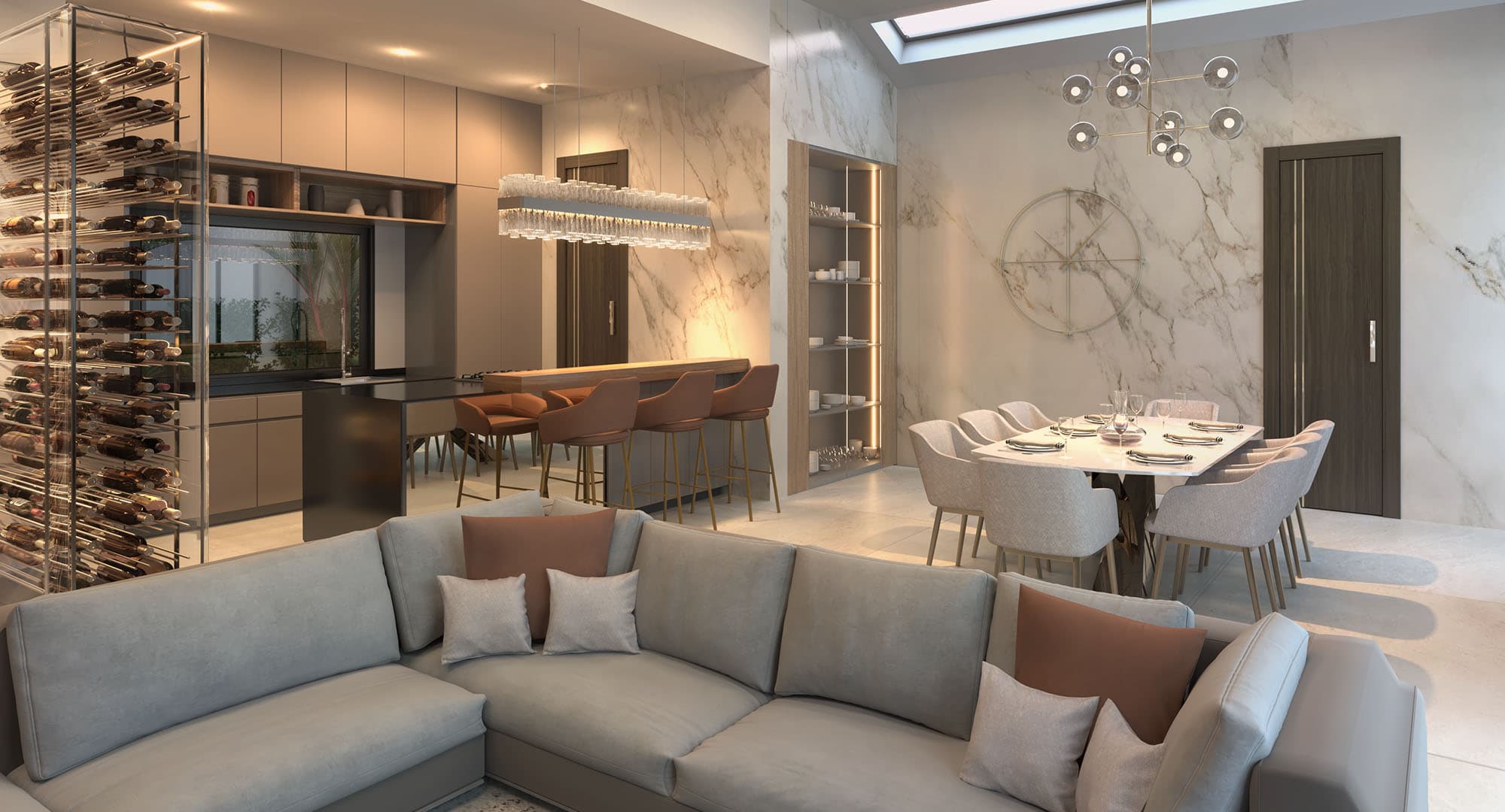 Exclusive collection of modern villas in tropical style 3
