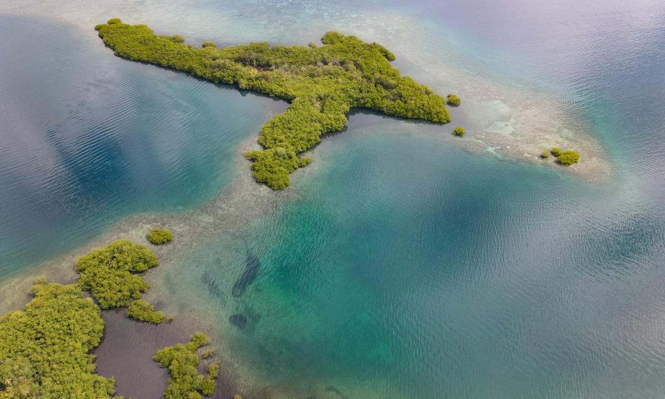 Dolphin Island Private island in the Caribbean Sea 2
