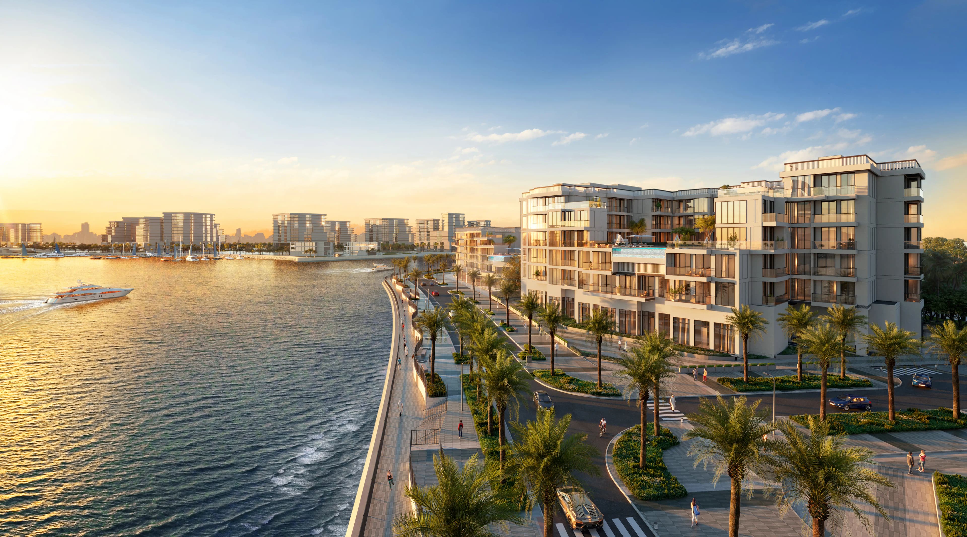 Premium waterfront residences on the island off the coast of Doha 1
